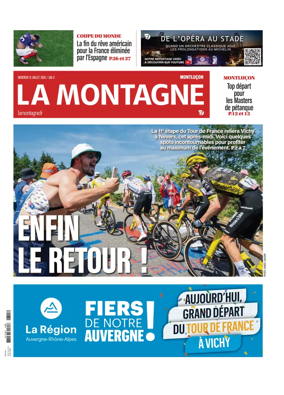 Cover of La Montagne (Montlucon)