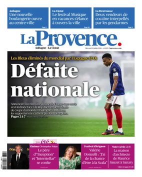 Cover of La Provence Aubagne-La Ciotat
