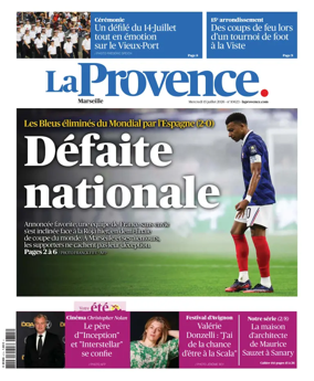 Cover of La Provence Marseille