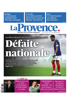 Cover of La Provence Martigues-Istres-Vitrolles-Marignane