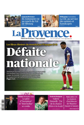 Cover of La Provence Salon-de-Provence / Pays salonais