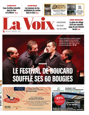 Cover of La Voix du Sancerrois
