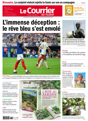 Cover of Le Courrier de l’Ouest (Deux-Sevres)