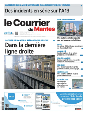 Cover of Le Courrier de Mantes