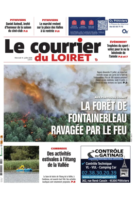 Cover of Le Courrier du Loiret