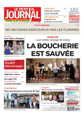 Cover of Le Petit Journal - L'hebdo des Landes et du Lot-et-Garonne