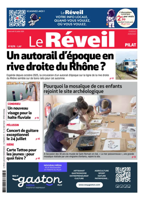 Cover of Le Reveil du Vivarais – edition Pilat