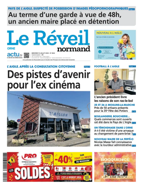 Cover of Le Reveil Normand (Orne)