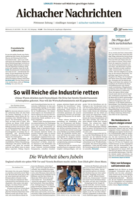 Cover of Aichacher Nachrichten