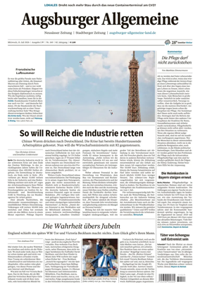 Cover of Augsburger Allgemeine (Land West)