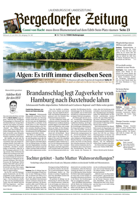 Cover of Bergedorfer Zeitung
