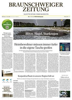 Cover of Braunschweiger Zeitung (Peine)