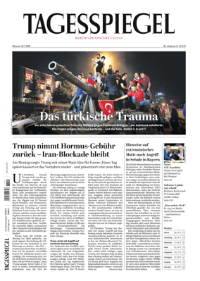 Cover of Der Tagesspiegel