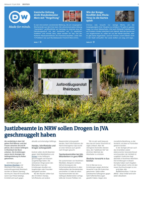 Cover of Deutsche Welle (German edition)