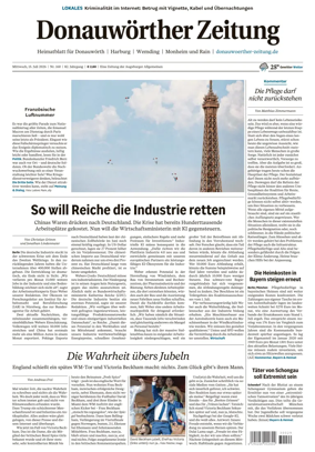Cover of Donauwoerther Zeitung