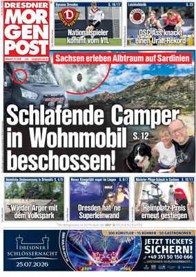 Cover of Dresdner Morgenpost