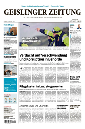 Cover of Geislinger Zeitung