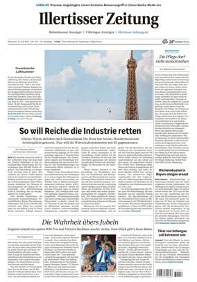 Cover of Illertisser Zeitung