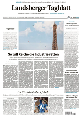 Cover of Landsberger Tagblatt