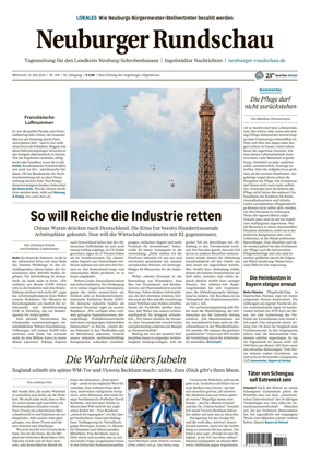 Cover of Neuburger Rundschau