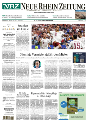 Cover of Neue Rhein Zeitung (Dinslaken)