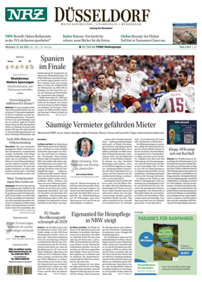 Cover of Neue Rhein Zeitung (Dusseldorf)