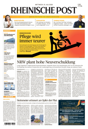 Cover of Rheinische Post Duesseldorf Meerbusch