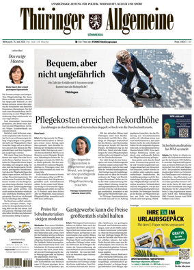 Cover of Thuringer Allgemeine (Sommerda)