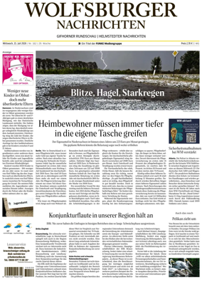 Cover of Wolfsburger Nachrichten (Wolfsburg-Gifhorn)