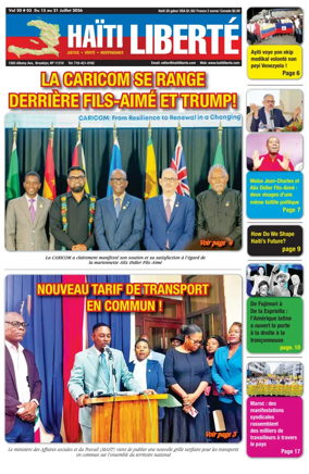 Cover of Haiti Liberte