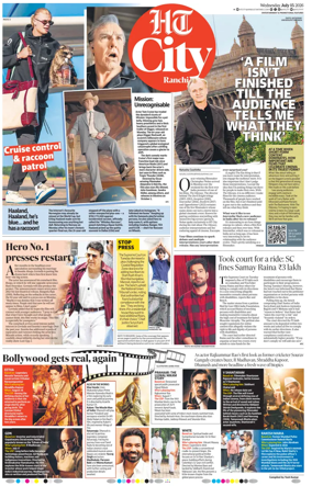 Cover of Hindustan Times (Ranchi) - Live