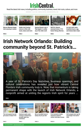 Cover of Irish Central