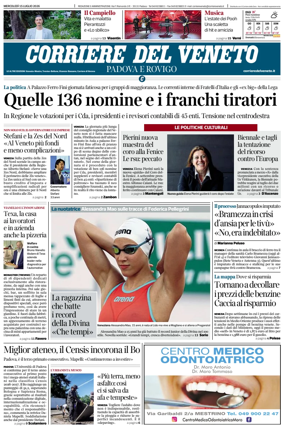 Cover of Corriere del Veneto (Padova e Rovigo)
