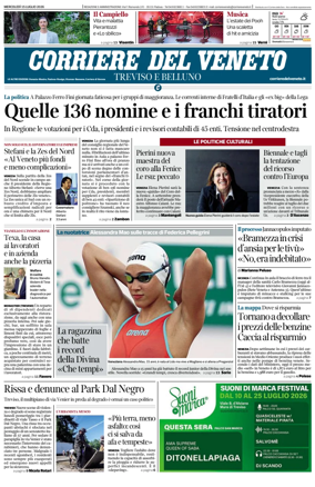 Cover of Corriere del Veneto (Treviso e Belluno)