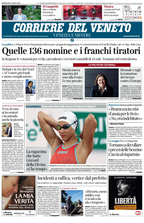 Cover of Corriere del Veneto (Venezia e Mestre)
