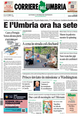 Cover of Corriere dell Umbria