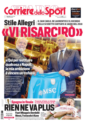 Cover of Corriere dello Sport (Campania)