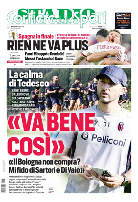 Cover of Corriere dello Sport Stadio (Bologna)