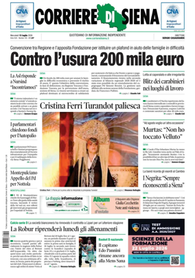 Cover of Corriere di Siena