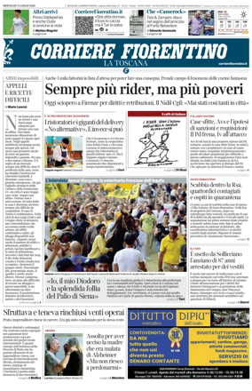 Cover of Corriere Fiorentino