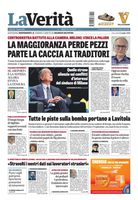 Cover of La Verita (Italia)