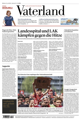 Cover of Liechtensteiner Vaterland