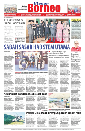 Cover of Utusan Borneo (Sabah)