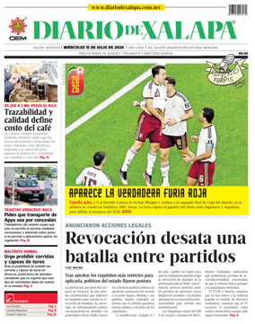 Cover of Diario de Xalapa