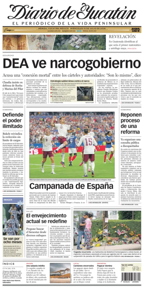 Cover of Diario de Yucatan