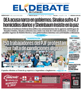 Cover of El Debate de Culiacan