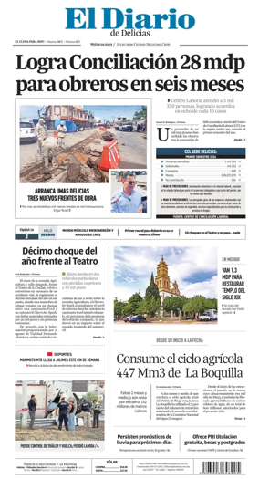 Cover of El Diario de Delicias