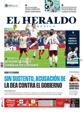 Cover of El Heraldo de Mexico