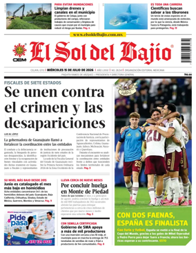 Cover of El Sol de Bajio