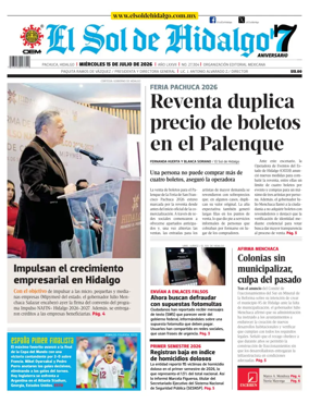 Cover of El Sol de Hidalgo